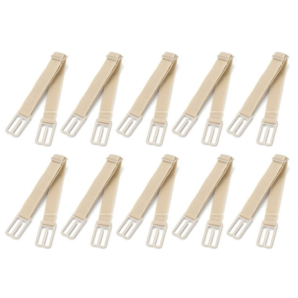 Adjustable Bra Straps Holder Non-Slip Women Elastic Band 4/5pcs With Buckle/Clip Adjustable Bra Straps Holder Non-Slip Women Elastic Band 4/5pcs With Buckle/Clip